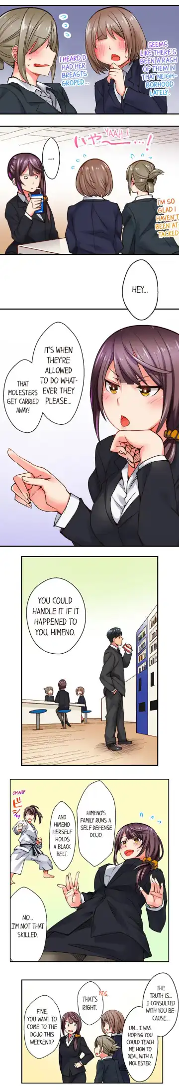 [Toubaru Rairu] You Cum, You Lose! Wrestling with a Pervert Ch.3/? Fhentai - Page 6