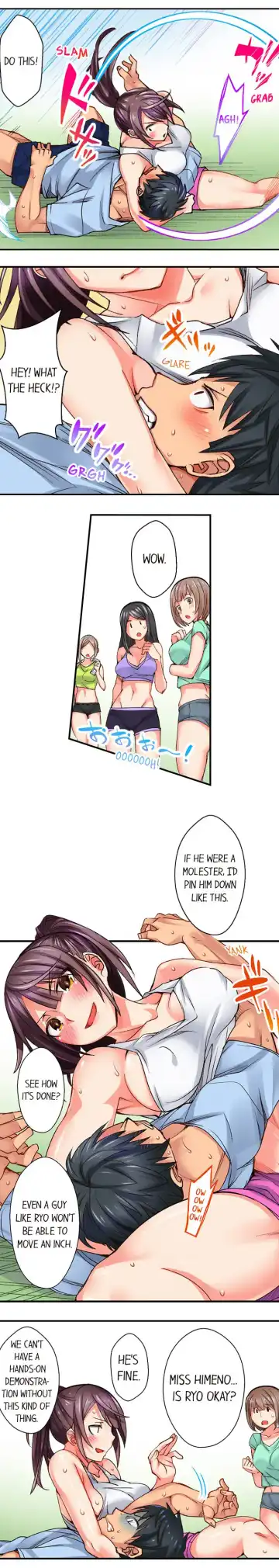 [Toubaru Rairu] You Cum, You Lose! Wrestling with a Pervert Ch.3/? Fhentai - Page 9
