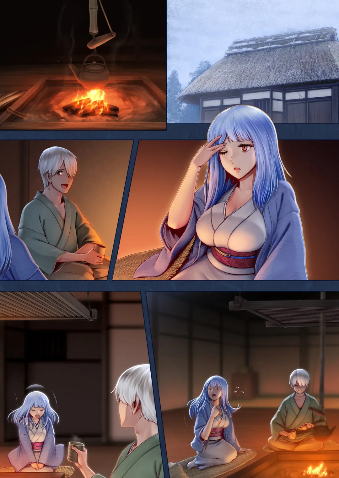 Yotogi no Yukionna Setsu ~Atatamenai to, Koorimasu~ Fhentai - Page 43