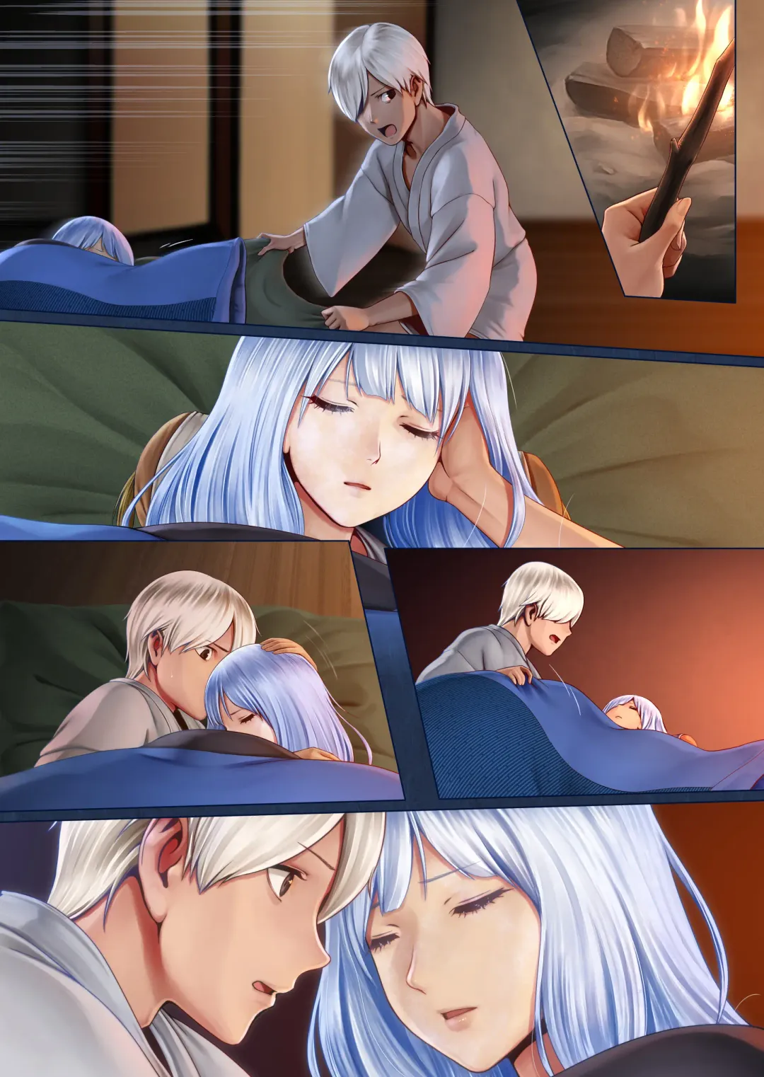 Yotogi no Yukionna Setsu ~Atatamenai to, Koorimasu~ Fhentai - Page 49