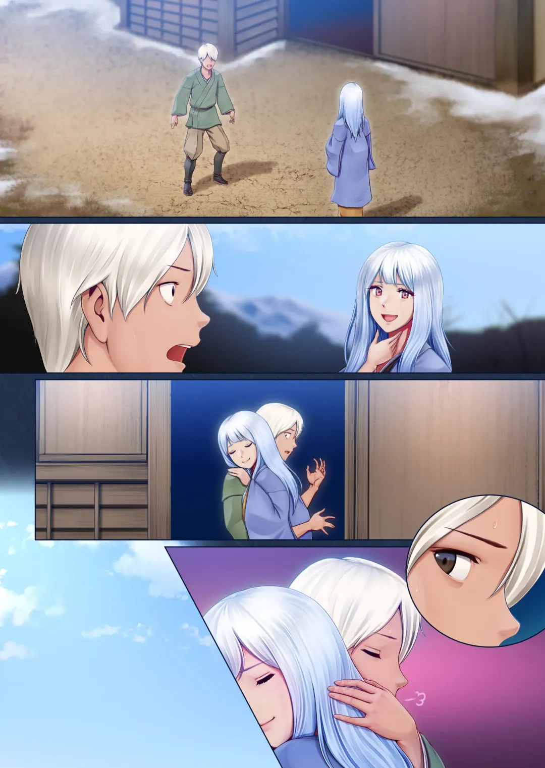 Yotogi no Yukionna Setsu ~Atatamenai to, Koorimasu~ Fhentai - Page 75