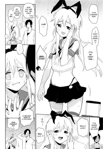 [Seihoukei] Doujin Event no Josou Shimakaze-kun Uriko wa, Haitteru. Fhentai - Page 5
