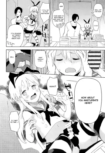 [Seihoukei] Doujin Event no Josou Shimakaze-kun Uriko wa, Haitteru. Fhentai - Page 7