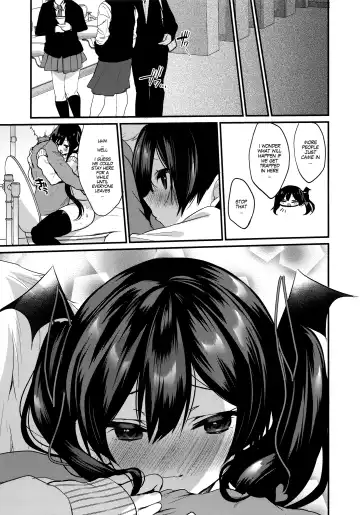 [Ayuma Sayu] Koakuma-chan no Kougeki! 3 Onnanoko no toilet de Hen | Little Devil Going On The Offensive! 3 Inside The Girls Bathroom Fhentai - Page 22