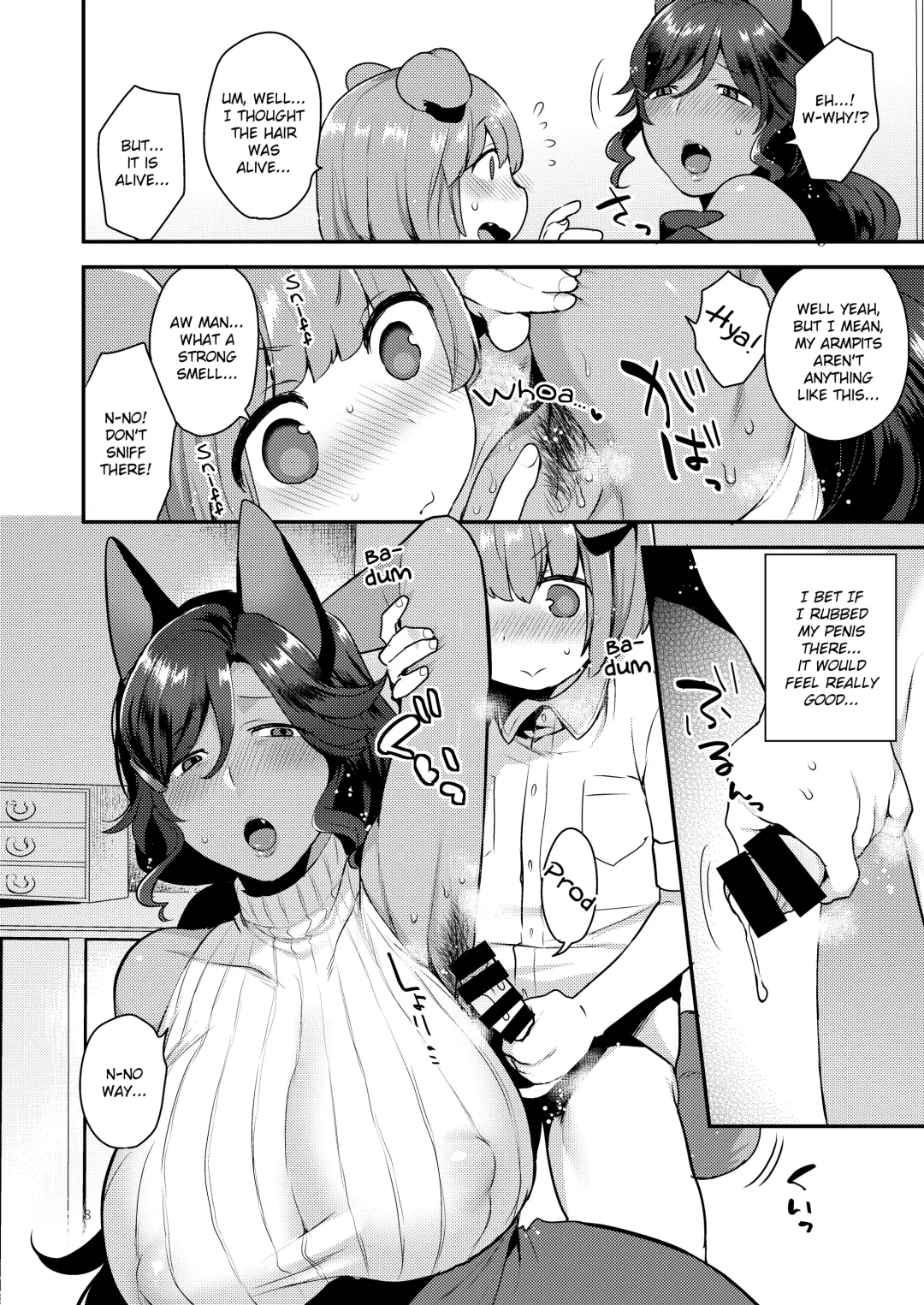 [Mogiki Hayami] Rindo-san no Fukafuka | The Rather Furry Rindo-san Fhentai - Page 8