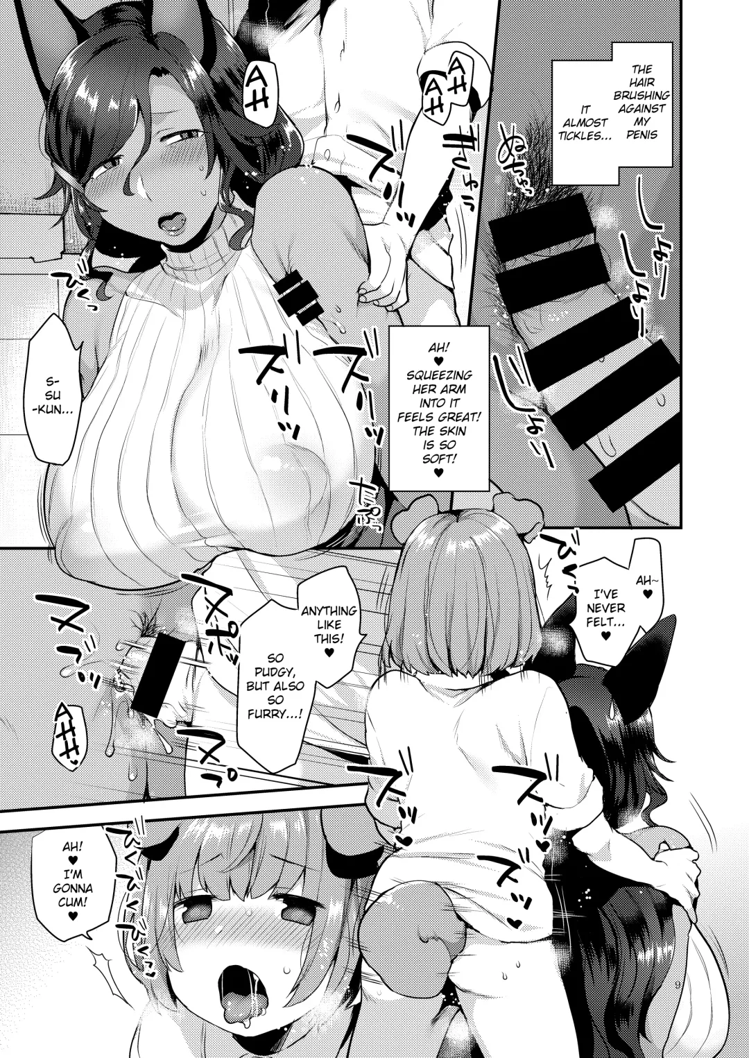 [Mogiki Hayami] Rindo-san no Fukafuka | The Rather Furry Rindo-san Fhentai - Page 9
