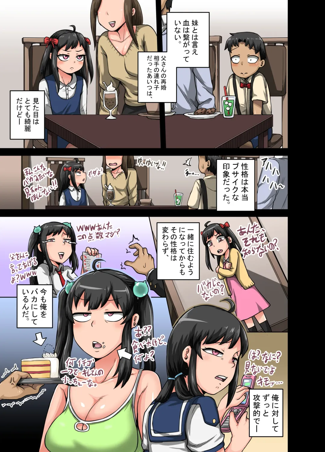 [Juna Juna Juice] Mukatsuku Imouto wa Chanto Shikaranakucha!! Fhentai - Page 5