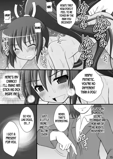[Kittsu] Otome Kunoichi Monzetsu Goumon Jigoku Emaki - Inran Mode Sono San "Hebionna 5-ningumi Hen" Fhentai - Page 13