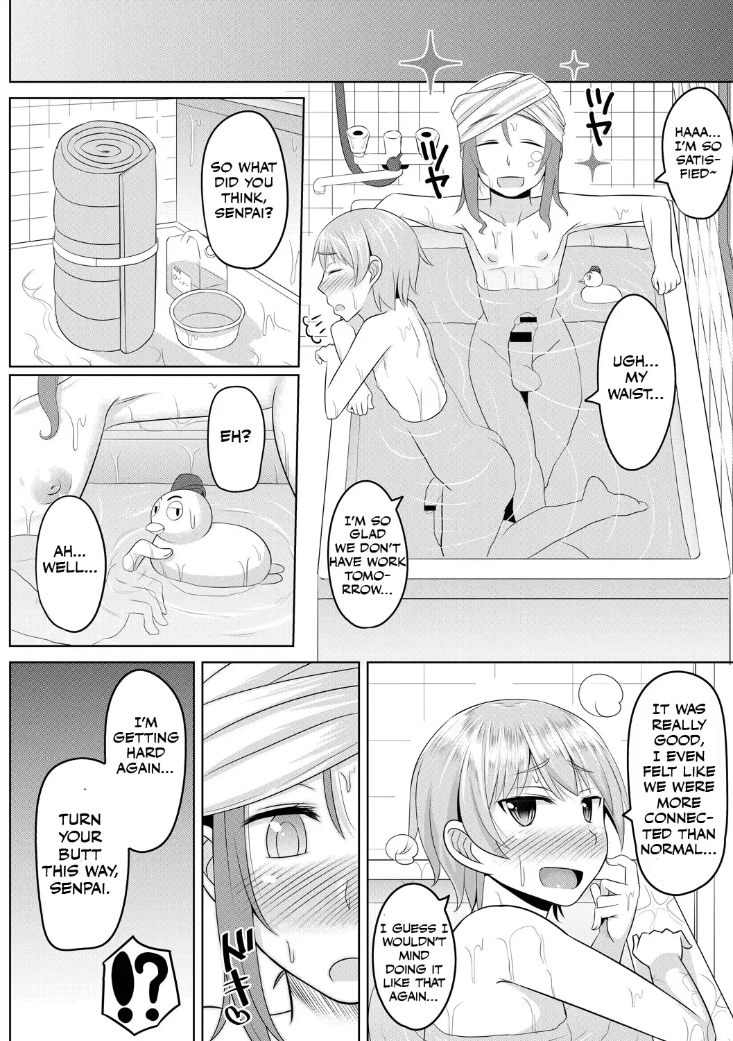 [Kanimaru] Cosplay Otokonoko-tachi ~ Ushiro no Ana ni Iretai Kankei Ch. 2 Senpai to Ofuroba Nurunuru Ecchi Fhentai - Page 26