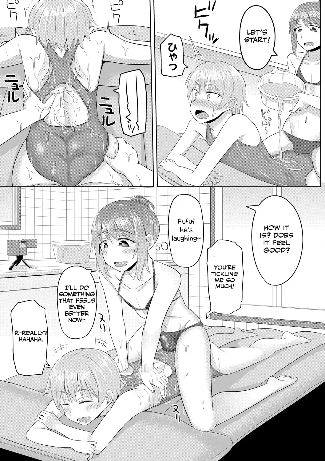 [Kanimaru] Cosplay Otokonoko-tachi ~ Ushiro no Ana ni Iretai Kankei Ch. 2 Senpai to Ofuroba Nurunuru Ecchi Fhentai - Page 5