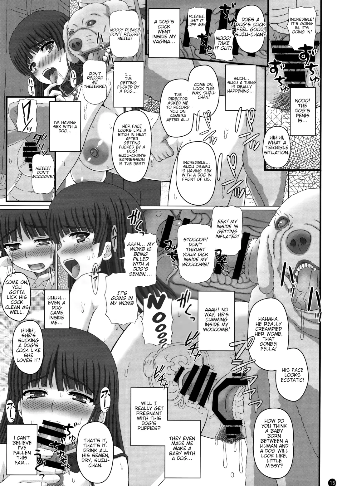 [Shiawase No Katachi] Idol Suzuno ga Homeless no Aka-chan Tank ni Narihateru made Fhentai - Page 14