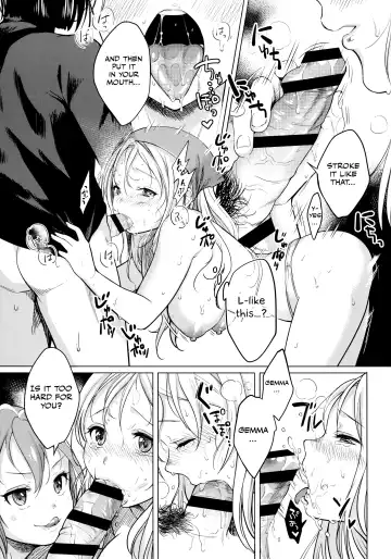 [Okinaga Umanosuke] Ore no Osananajimi to Aibou no Imouto ga Shuraba Sugiru!? Fhentai - Page 11