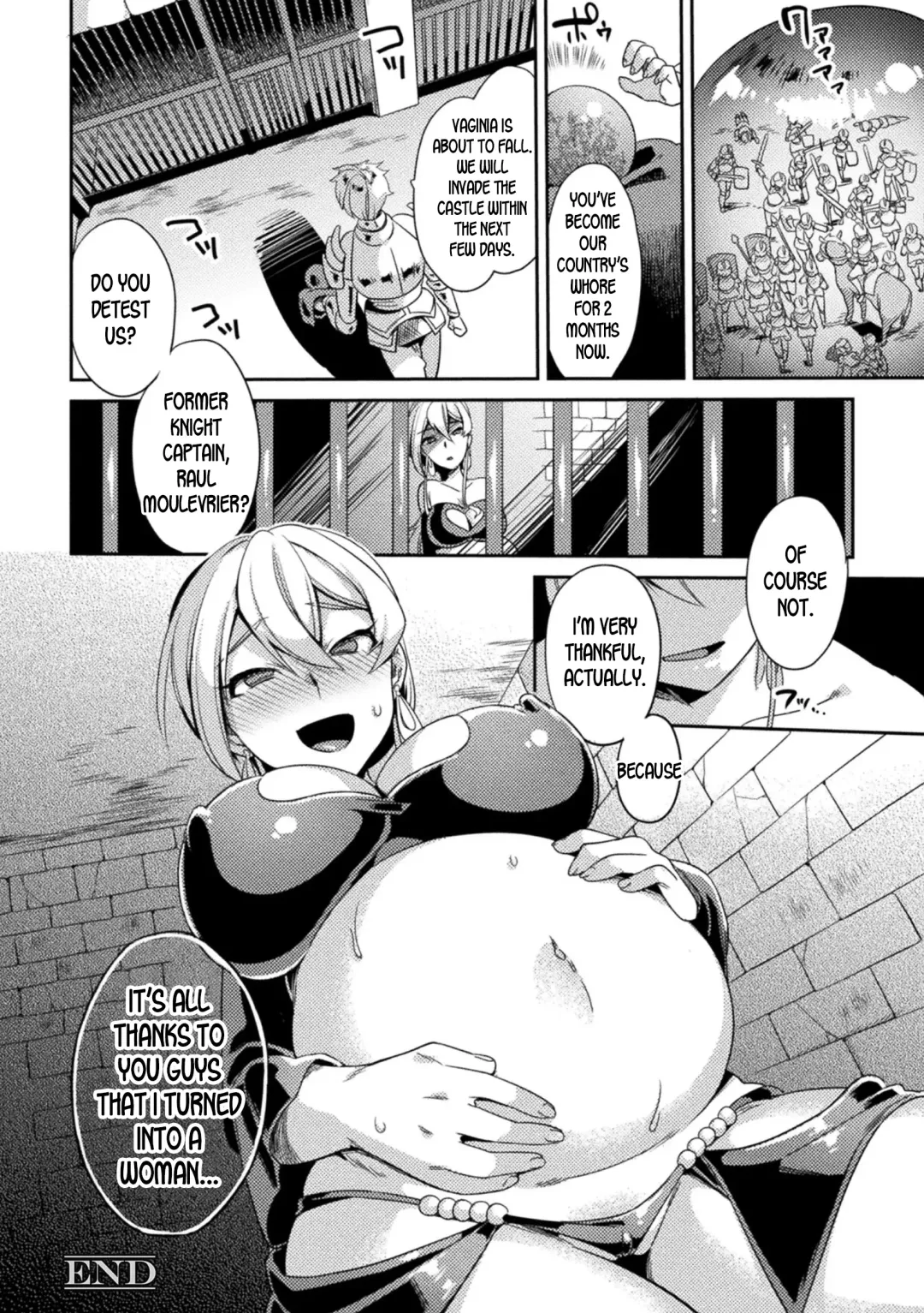 [Yamanashi Yuuya] Genderbent Knight Raul, the Fallen Whore ~ He couldn't win against money and cocks Fhentai - Page 20