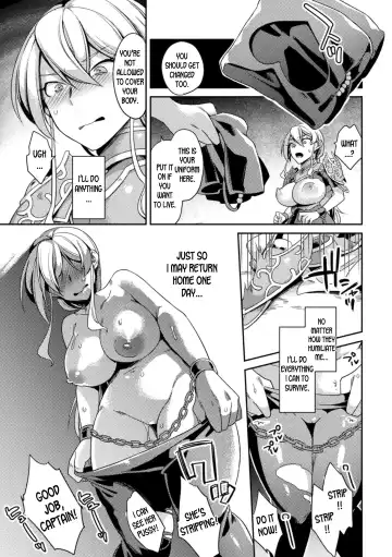 [Yamanashi Yuuya] Genderbent Knight Raul, the Fallen Whore ~ He couldn't win against money and cocks Fhentai - Page 9