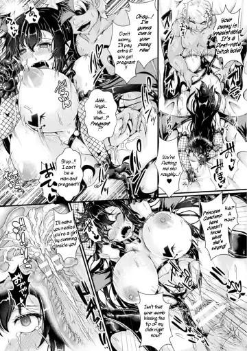 [Misakana] Nyotaika Kishi no Junan Inma Baishunfu Ochi | The Passion of the Feminized Knight/Fallen Succubus Whore Fhentai - Page 12
