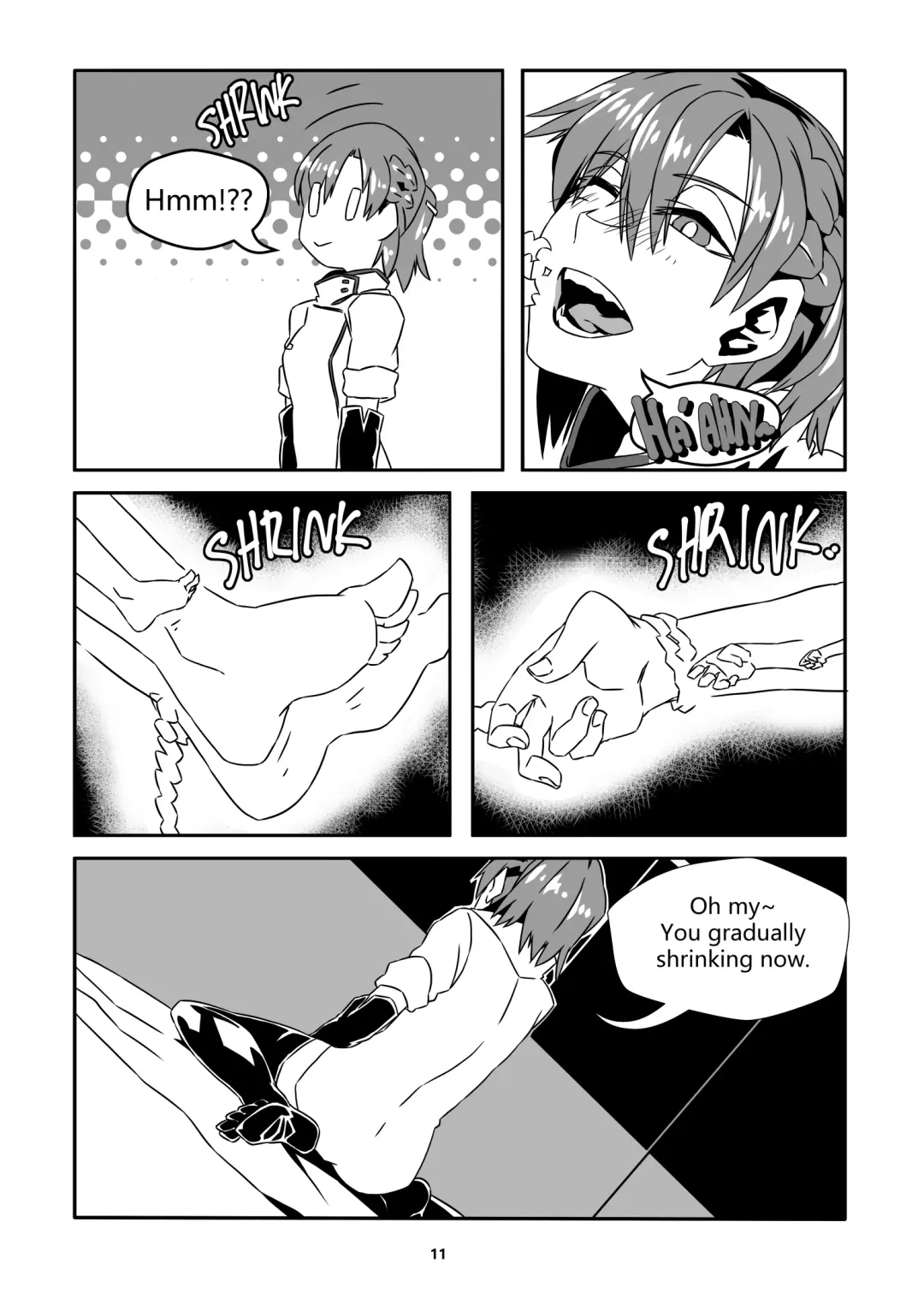 Jintai Shukushou Goudoushi | Body Shrink Joint Comic Fhentai - Page 10
