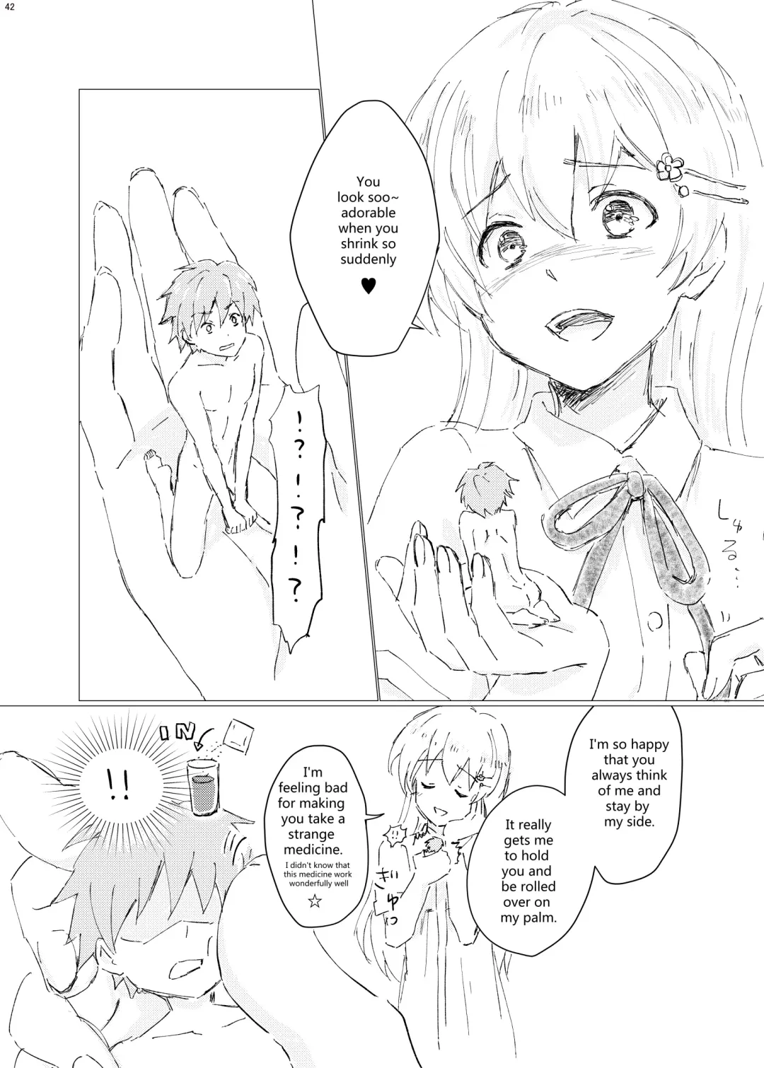 Jintai Shukushou Goudoushi | Body Shrink Joint Comic Fhentai - Page 41