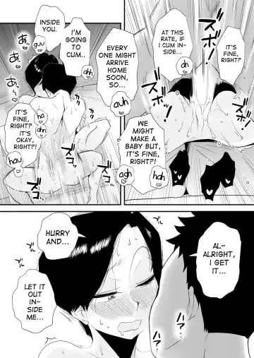 [Haitoku Sensei] 46-sai Hinnyuu Haha to no Kinshin SEX | Incestuous Sex with My 46-Year-Old Small Breasted Mother Fhentai - Page 41