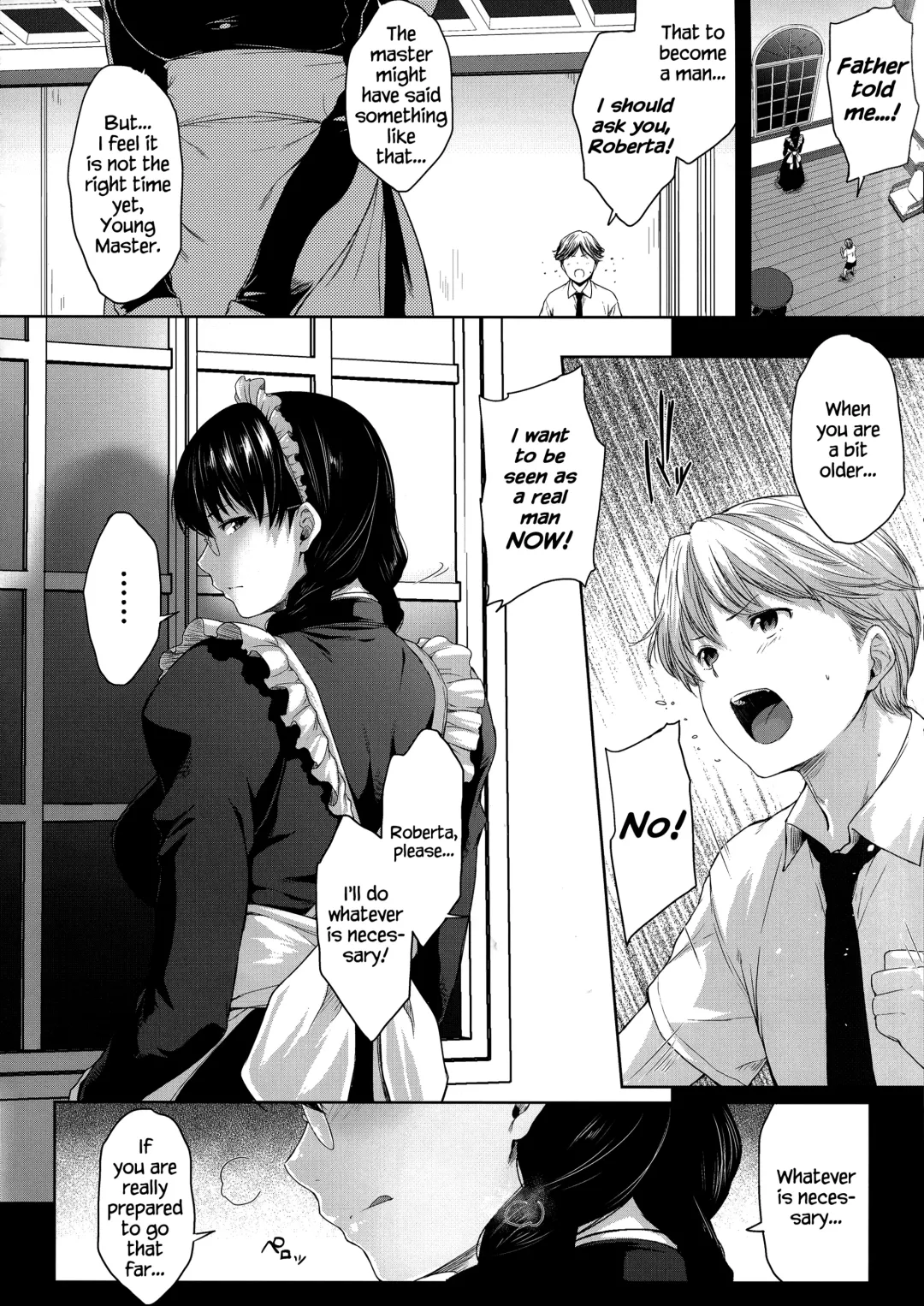 [Barlun] Maid no Tsutome | Bloodhound Dog Maid Fhentai - Page 6