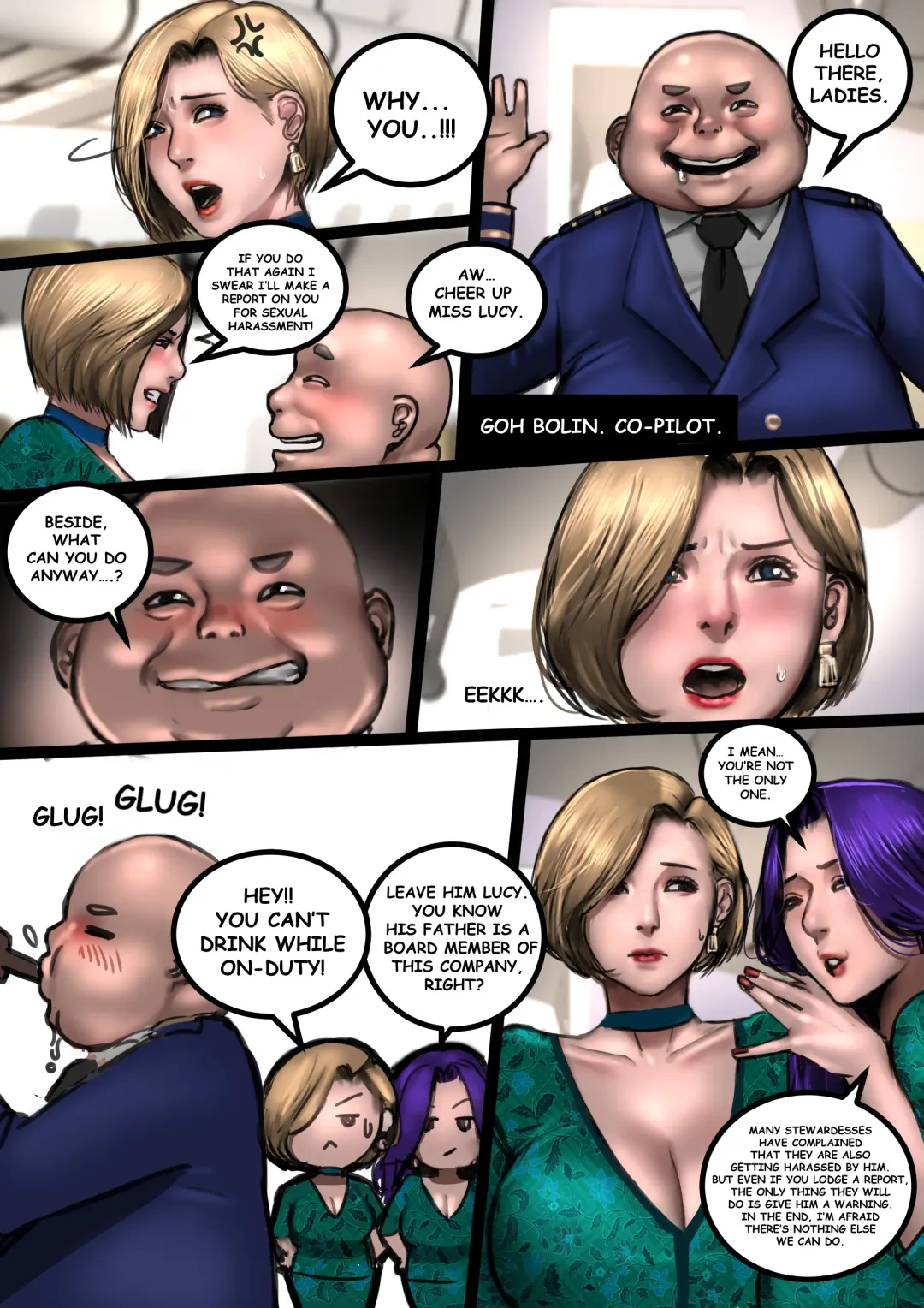 [Scarlett Ann] Milf Airlines - Pilot Side Story Fhentai - Page 7