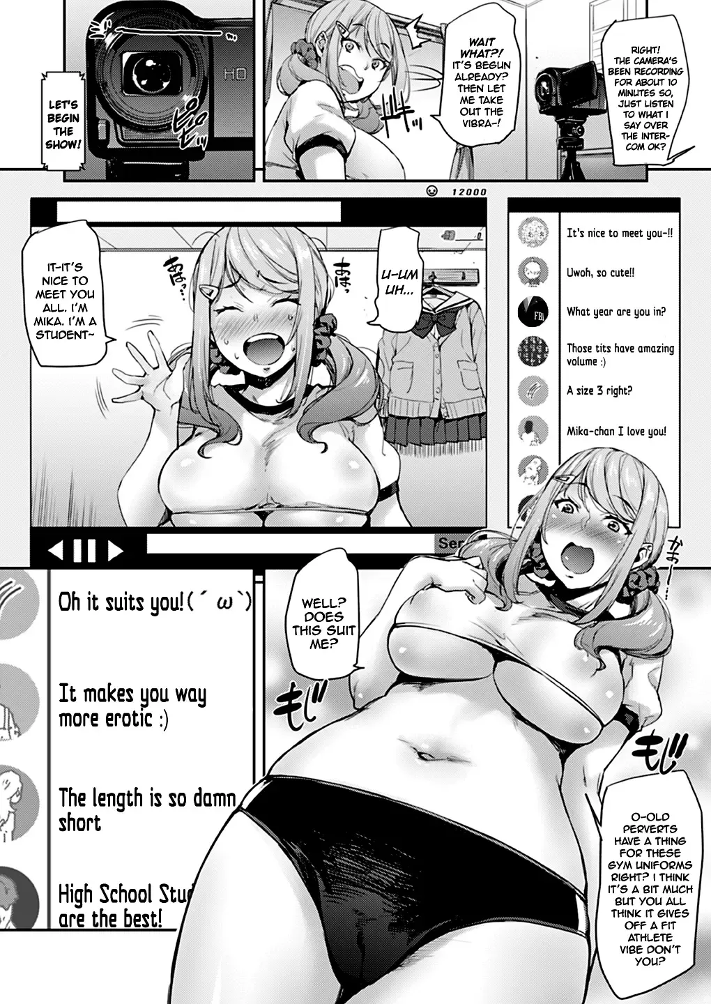 [Takurou] JK Mei no Karada wa Oji no Mono | The JK Niece's body is Ojisan's Fhentai - Page 16