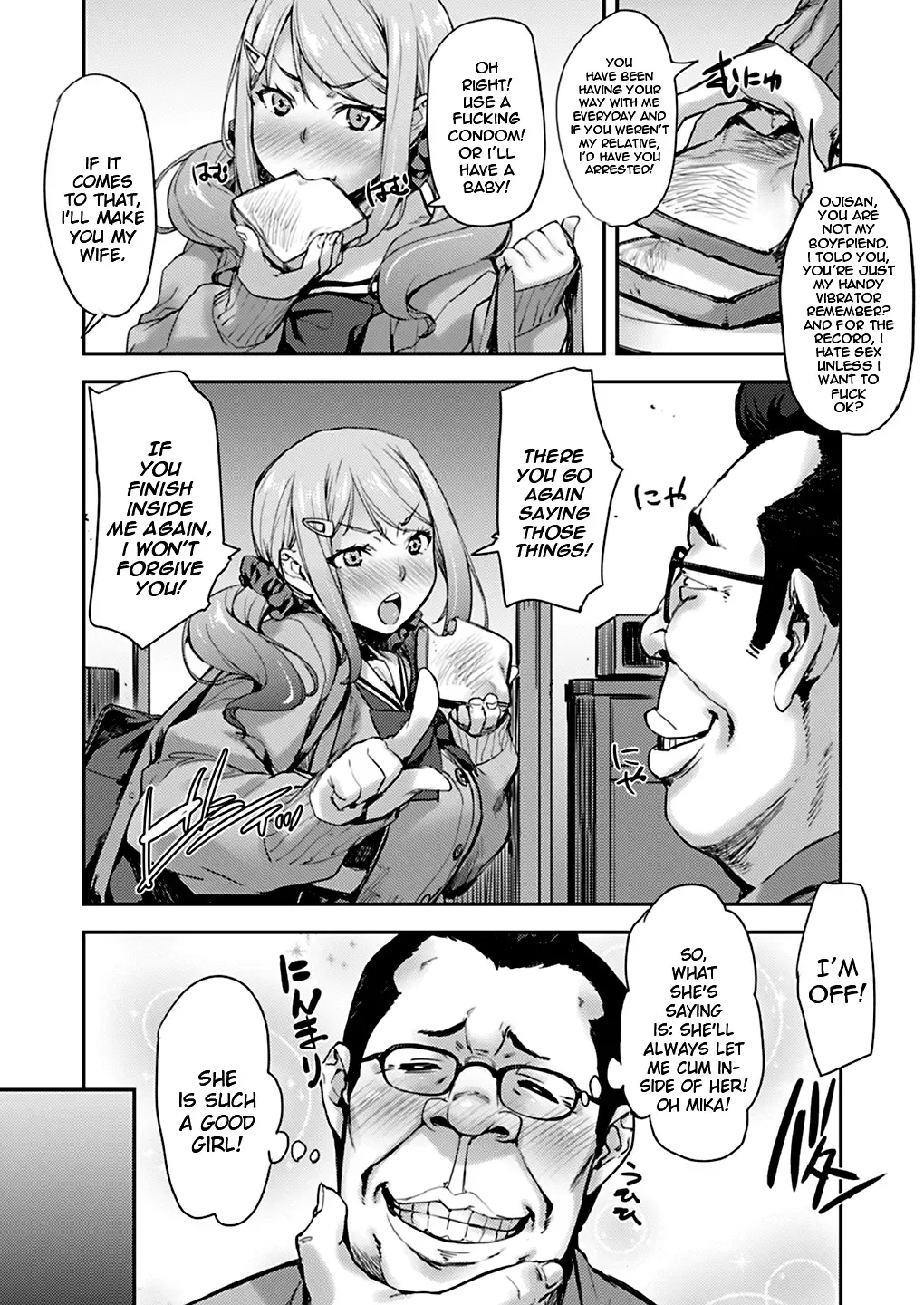 [Takurou] JK Mei no Karada wa Oji no Mono | The JK Niece's body is Ojisan's Fhentai - Page 8