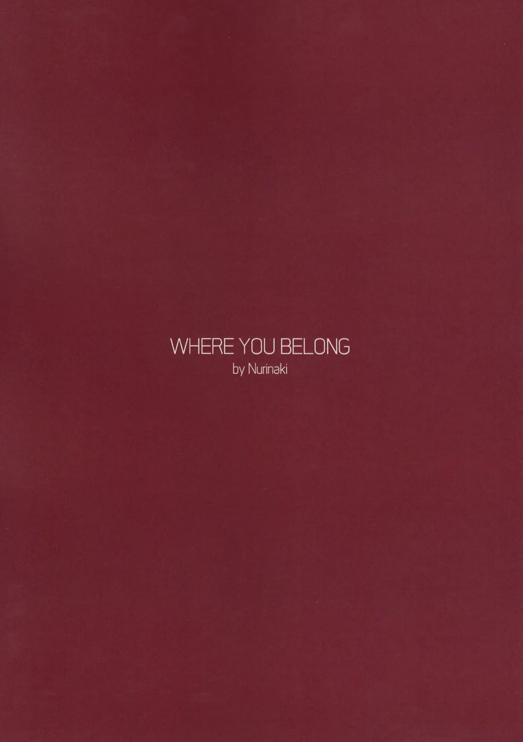 [Nurinaki] Where You Belong Fhentai - Page 42