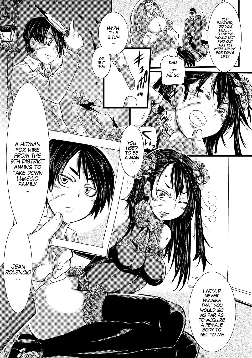 [Ishino Kanon] Ankokugai no Kuroki Shoujo | Black Harlot of the Underworld Fhentai - Page 3