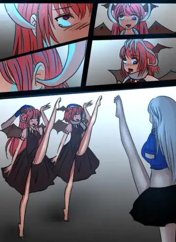 《附身是个什么玩意？》 附身长发小恶魔 短发小恶魔 红美玲 Fhentai - Page 5