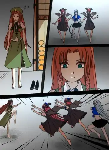 《附身是个什么玩意？》 附身长发小恶魔 短发小恶魔 红美玲 Fhentai - Page 6