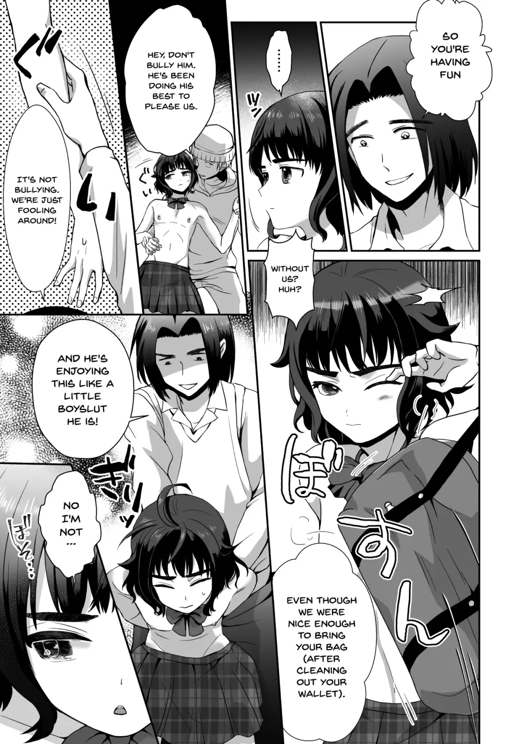 [Taguchi Monyata] Toilet ni Ittara SeJiru Mamire no Otokonoko ga Taorete Ita no de Toriaezu Irete Mita | When I Went To The Bathroom I Found A Trap Covered In Cum On The Ground So I Thought I'd Try Fucking Him Fhentai - Page 22