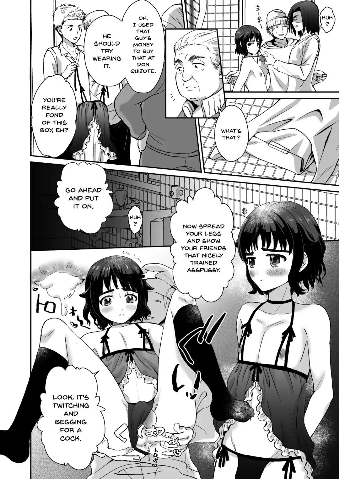 [Taguchi Monyata] Toilet ni Ittara SeJiru Mamire no Otokonoko ga Taorete Ita no de Toriaezu Irete Mita | When I Went To The Bathroom I Found A Trap Covered In Cum On The Ground So I Thought I'd Try Fucking Him Fhentai - Page 23