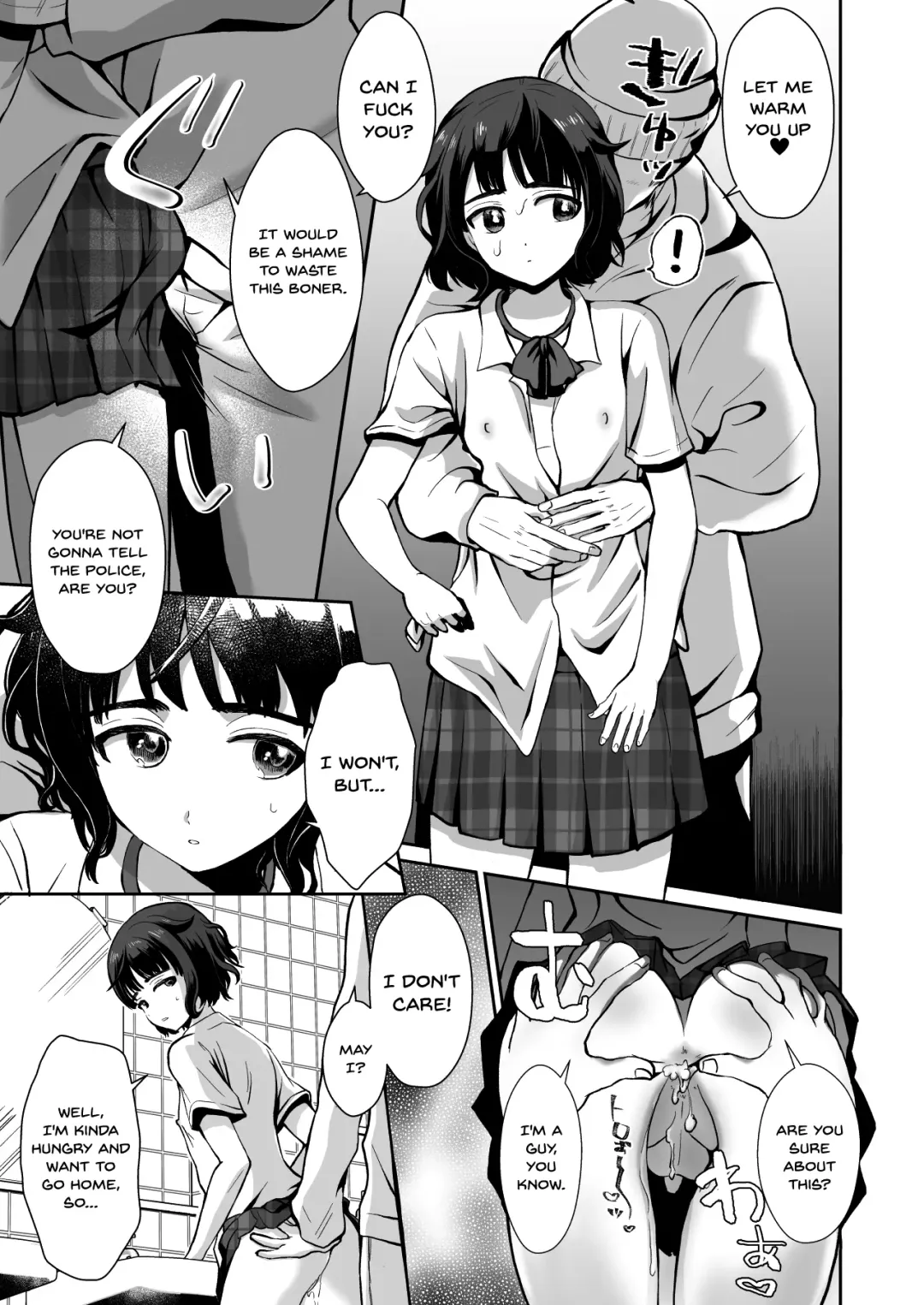 [Taguchi Monyata] Toilet ni Ittara SeJiru Mamire no Otokonoko ga Taorete Ita no de Toriaezu Irete Mita | When I Went To The Bathroom I Found A Trap Covered In Cum On The Ground So I Thought I'd Try Fucking Him Fhentai - Page 8