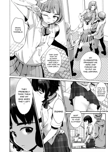 [Taguchi Monyata] Toilet ni Ittara SeJiru Mamire no Otokonoko ga Taorete Ita no de Toriaezu Irete Mita | When I Went To The Bathroom I Found A Trap Covered In Cum On The Ground So I Thought I'd Try Fucking Him Fhentai - Page 7