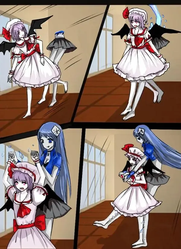 《附身是个什么玩意？》附身蕾米莉亚 金定天下 Fhentai - Page 4