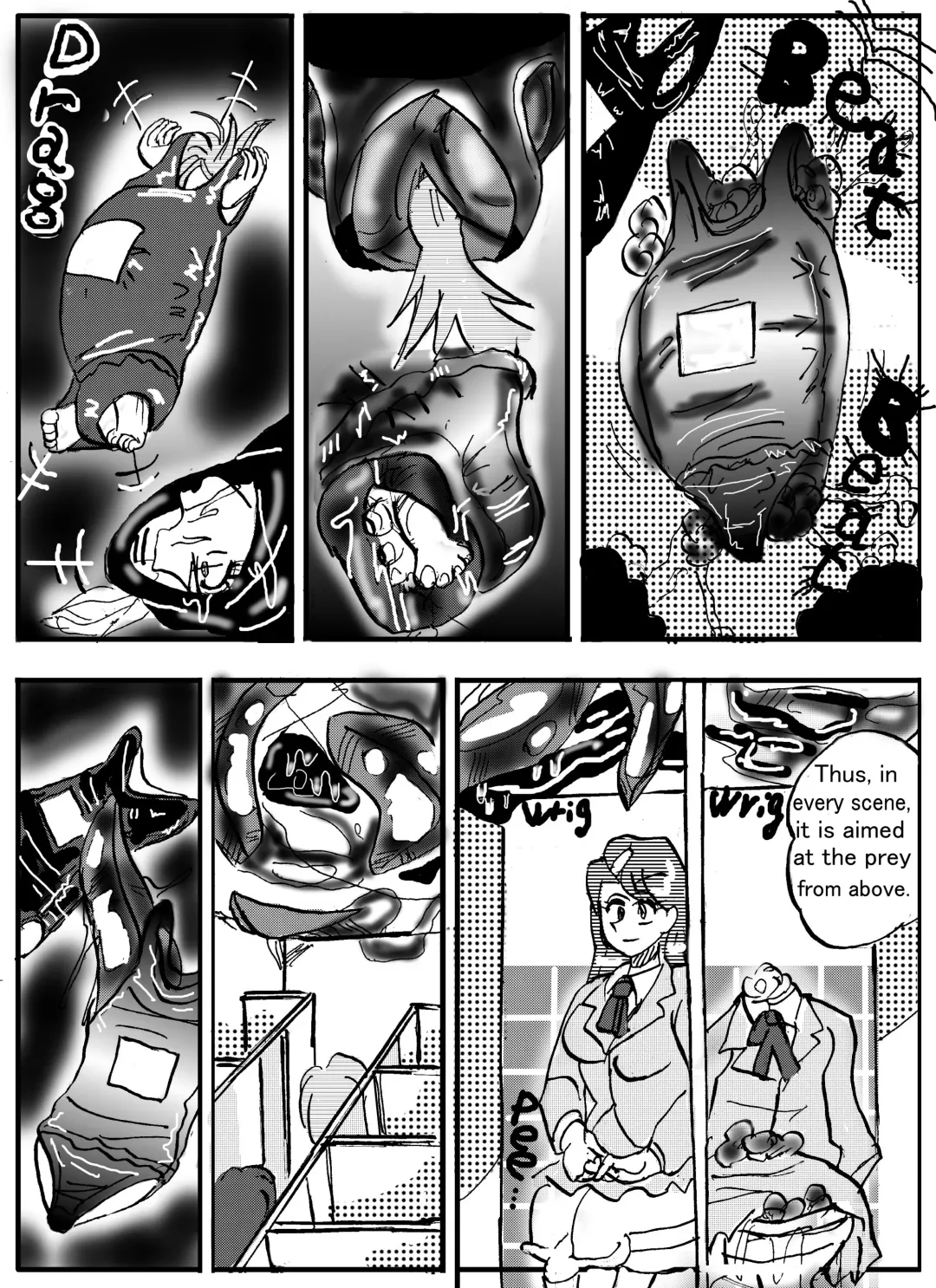 [Stuka] The real vore of the gaintess & Man-sucking leech fear Fhentai - Page 16