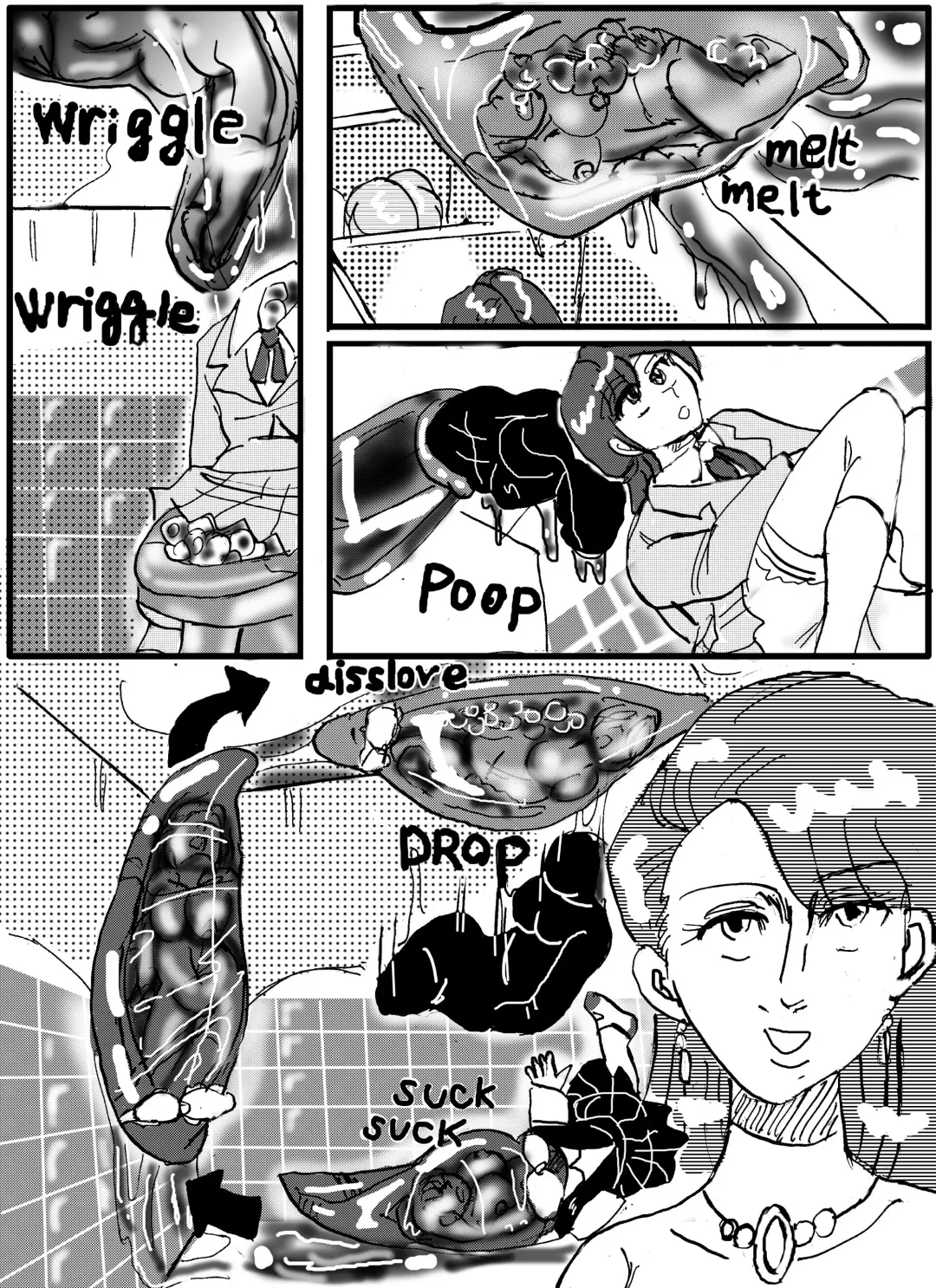 [Stuka] The real vore of the gaintess & Man-sucking leech fear Fhentai - Page 20