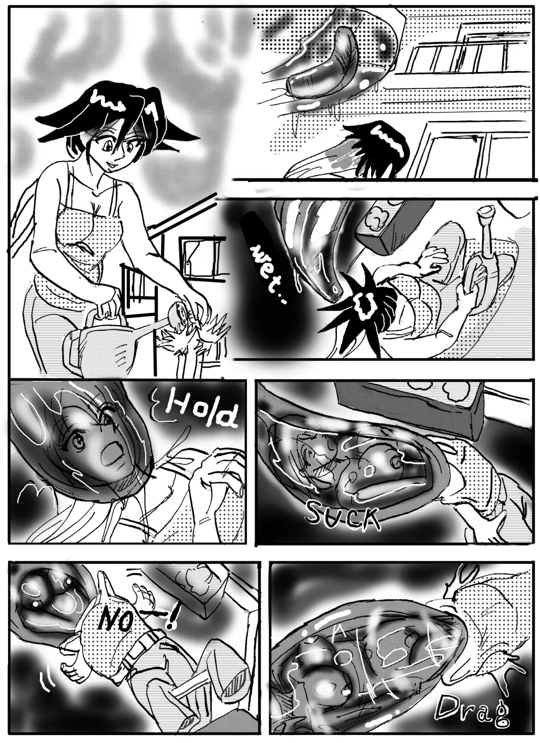 [Stuka] The real vore of the gaintess & Man-sucking leech fear Fhentai - Page 23