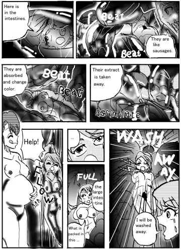 [Stuka] The real vore of the gaintess & Man-sucking leech fear Fhentai - Page 7