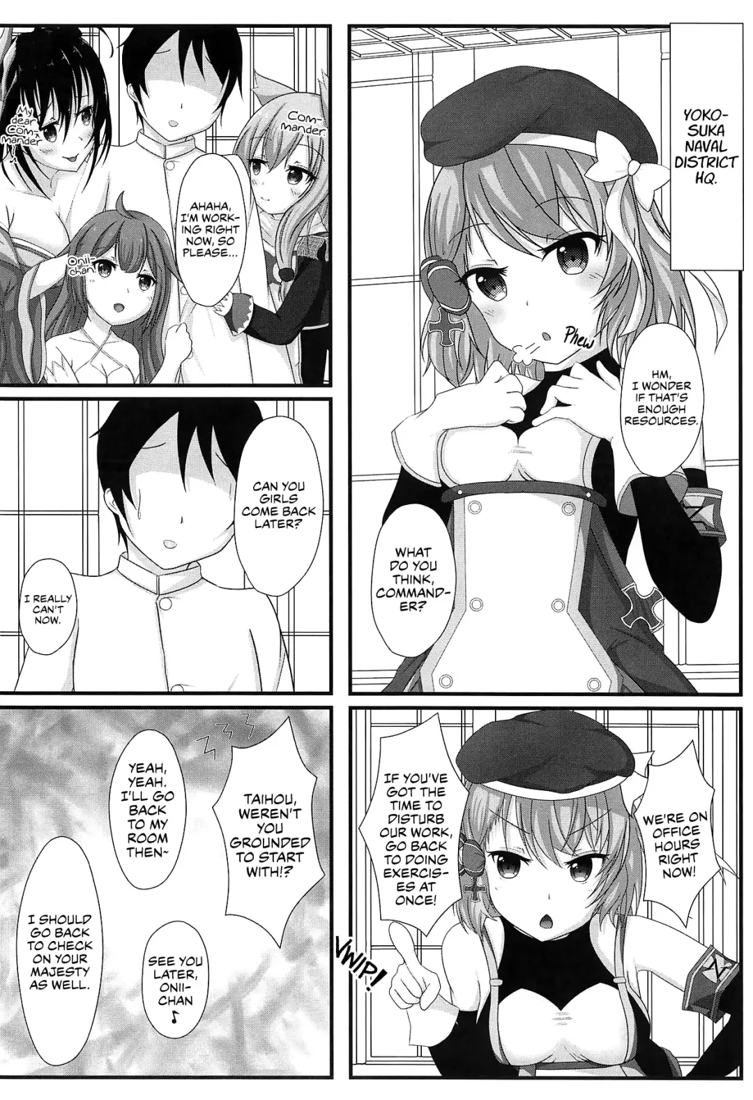 [Minato Akira] Shikikan wa Hontou ni Shikata ga Nai desu ne | My Commander is Truly a Lost Cause Fhentai - Page 3