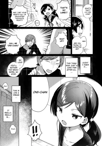 [Ichihaya] Imouto wa Mesmerism | My little sister is a mesmerism Fhentai - Page 6