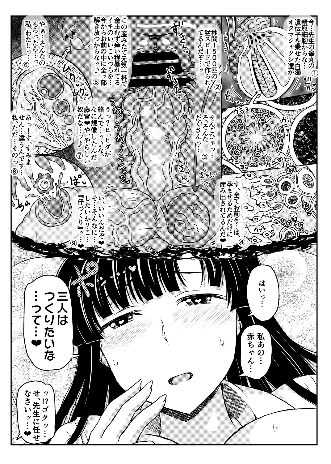 [Deep Valley] Inkou Kyousi no Saimin Seikatsu Sidou Roku Fujimiya Megumi Hen Fhentai - Page 93