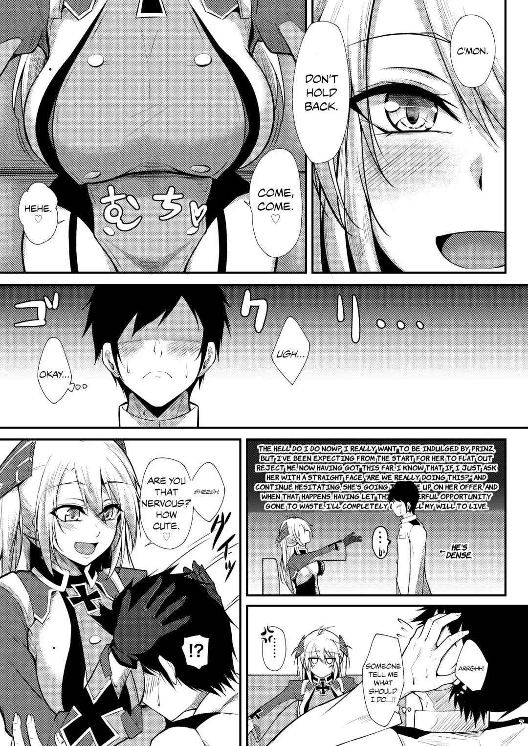 [Oriue Wato] Prinz Eugen ni Amaetai!! | I Want to be Spoiled by Prinz Eugen!! Fhentai - Page 7