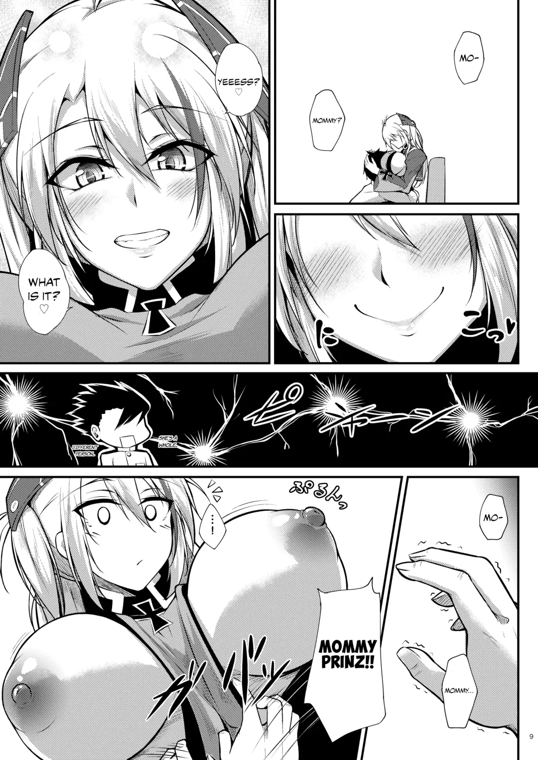 [Oriue Wato] Prinz Eugen ni Amaetai!! | I Want to be Spoiled by Prinz Eugen!! Fhentai - Page 9
