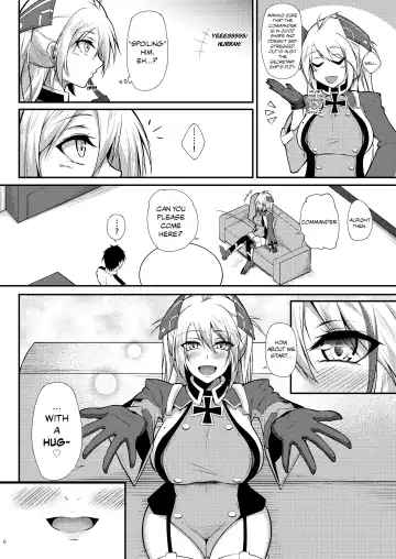 [Oriue Wato] Prinz Eugen ni Amaetai!! | I Want to be Spoiled by Prinz Eugen!! Fhentai - Page 6
