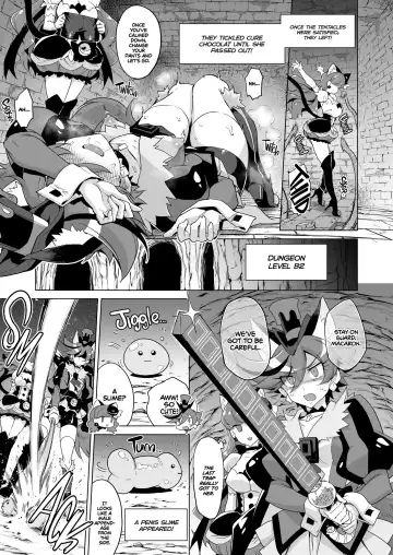 [Mucha] JK Cure VS Ero Trap Dungeon | JK Cures VS an Ero Trap Dungeon (decensored) Fhentai - Page 9
