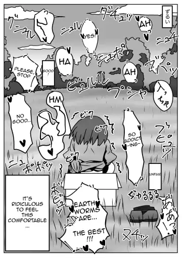 Mimizu Senbiki, Hako no Naka! | 1000 Earthworms in the Box Fhentai - Page 22