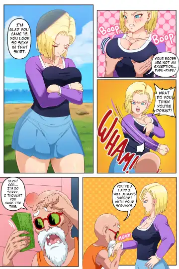 [Pink Pawg] Pink Pawg- Android 18 NTR Fhentai - Page 3