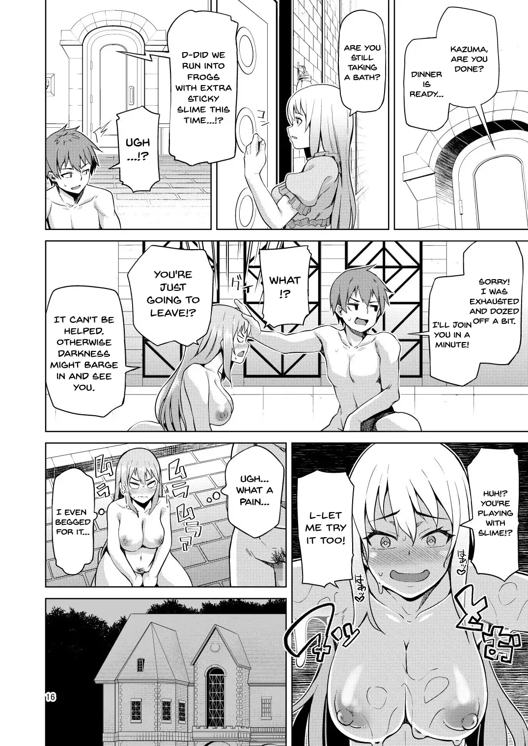 [Nonaka Tama] Damegami Nurunuru | This Useless Goddess Is All Slippery Fhentai - Page 15