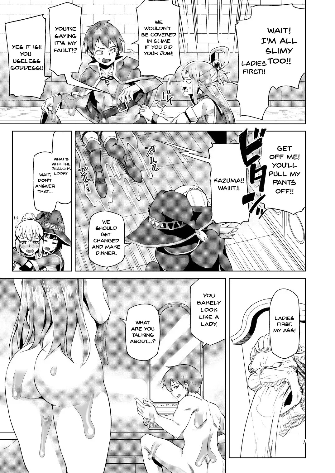 [Nonaka Tama] Damegami Nurunuru | This Useless Goddess Is All Slippery Fhentai - Page 6